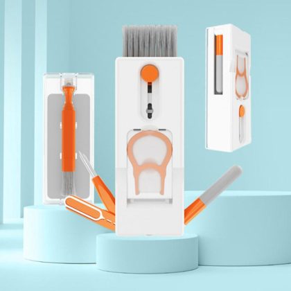 11-in-1 Multifunctional Laptop Cleaning Kit – Brush, Keycap Puller, Screen & Keyboard Cleaner