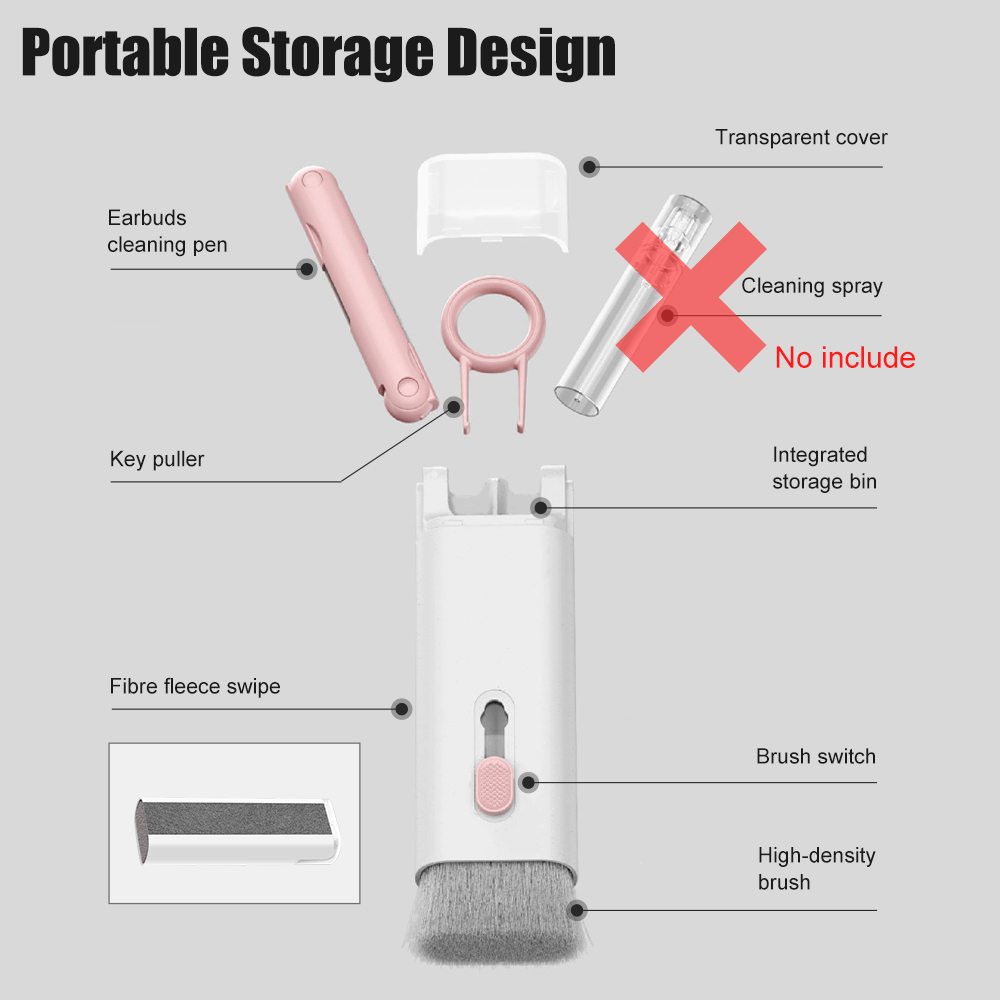 Computer-Keyboard-Cleaner-Brush-Kit-Cleaning-Tools-7-in1-Keycap-Puller-Earphone-Pen-For-Airpods-Macbook
